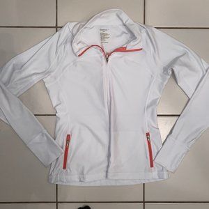 Gap Body White Zip Up Jacket